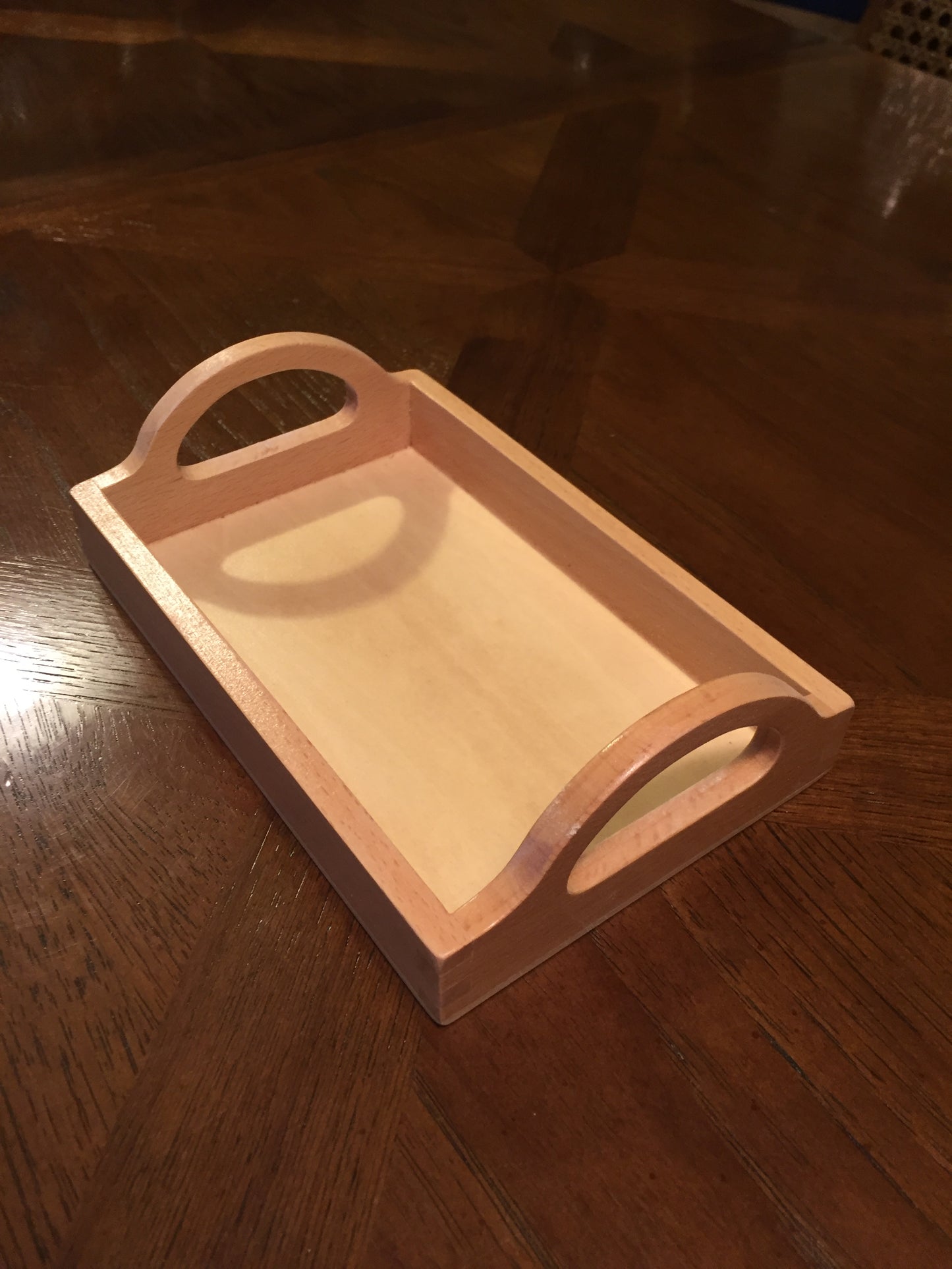 MM-106-E Mini Wood Tray 4x6.5"