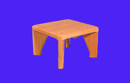 Premium Solid Hardwood Step Stool