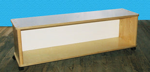 Solid Hardwood 2 Shelf Unit