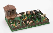 MM-600 Farm System Barn & Yard with Animals (New Style)