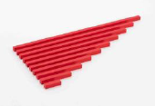 MM-308 Number or Red Rods and Stand