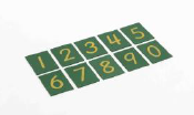 MM-101 Sandpaper Numbers 0-9