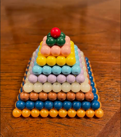 MM-104-C Square Beads Tower