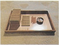 MM-104-L Wood Tray for Golden Bead Work